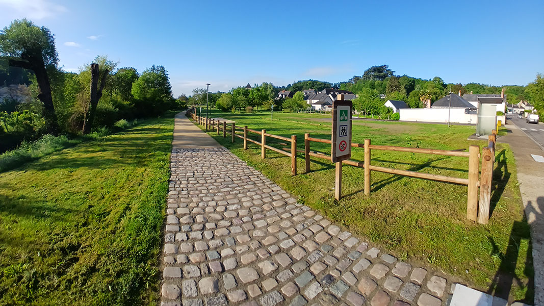 voie douce Rochecorbon,piste cyclable,maitrise d'oeuvre