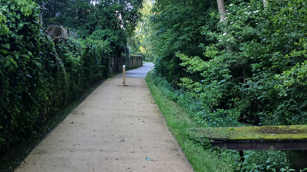 voie douce Rochecorbon,piste cyclable,maitrise d'oeuvre