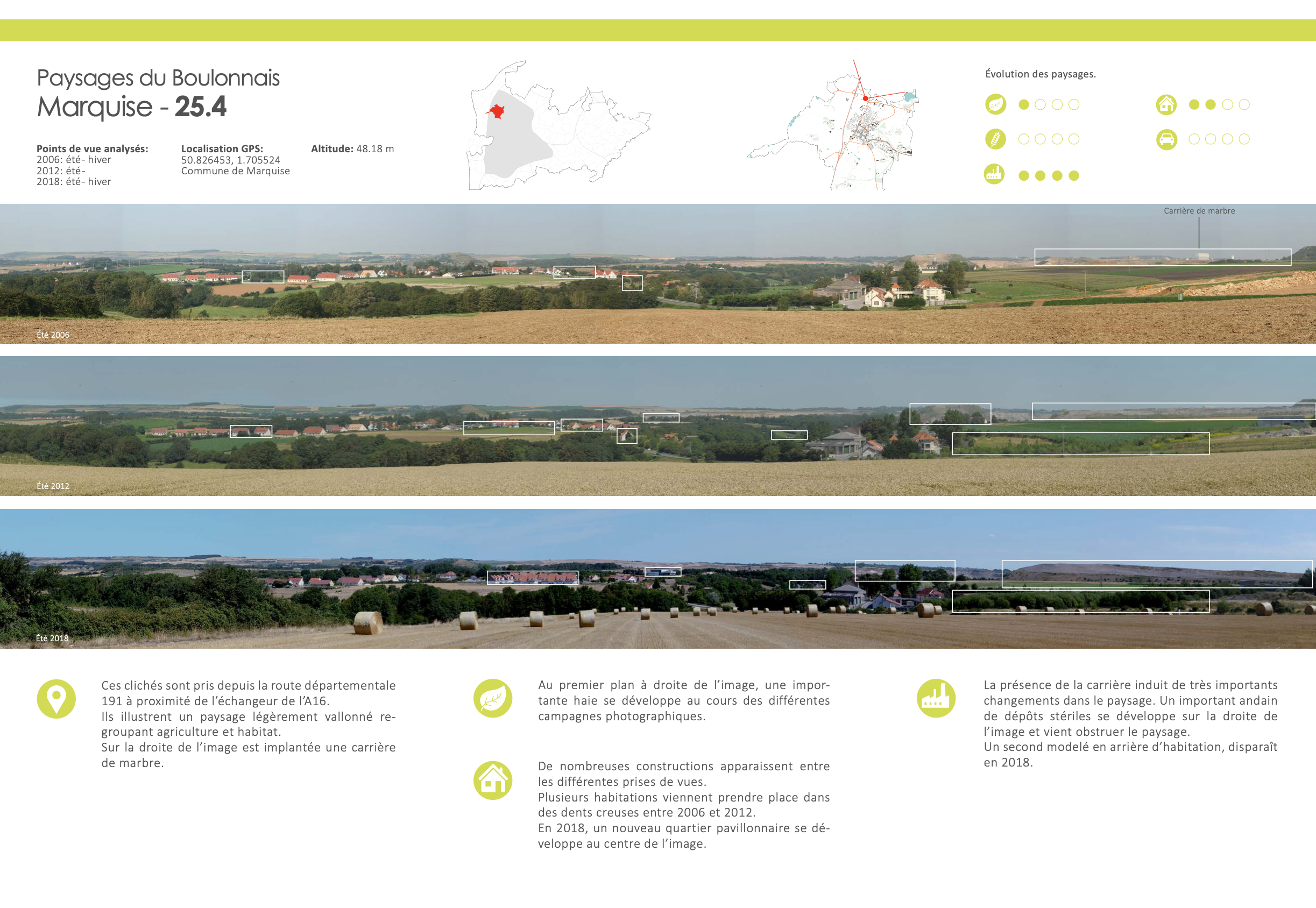 évolution des paysages PNR Caps et Marais d'Opale,observatoire photographique,PNR,étude paysagère PNR