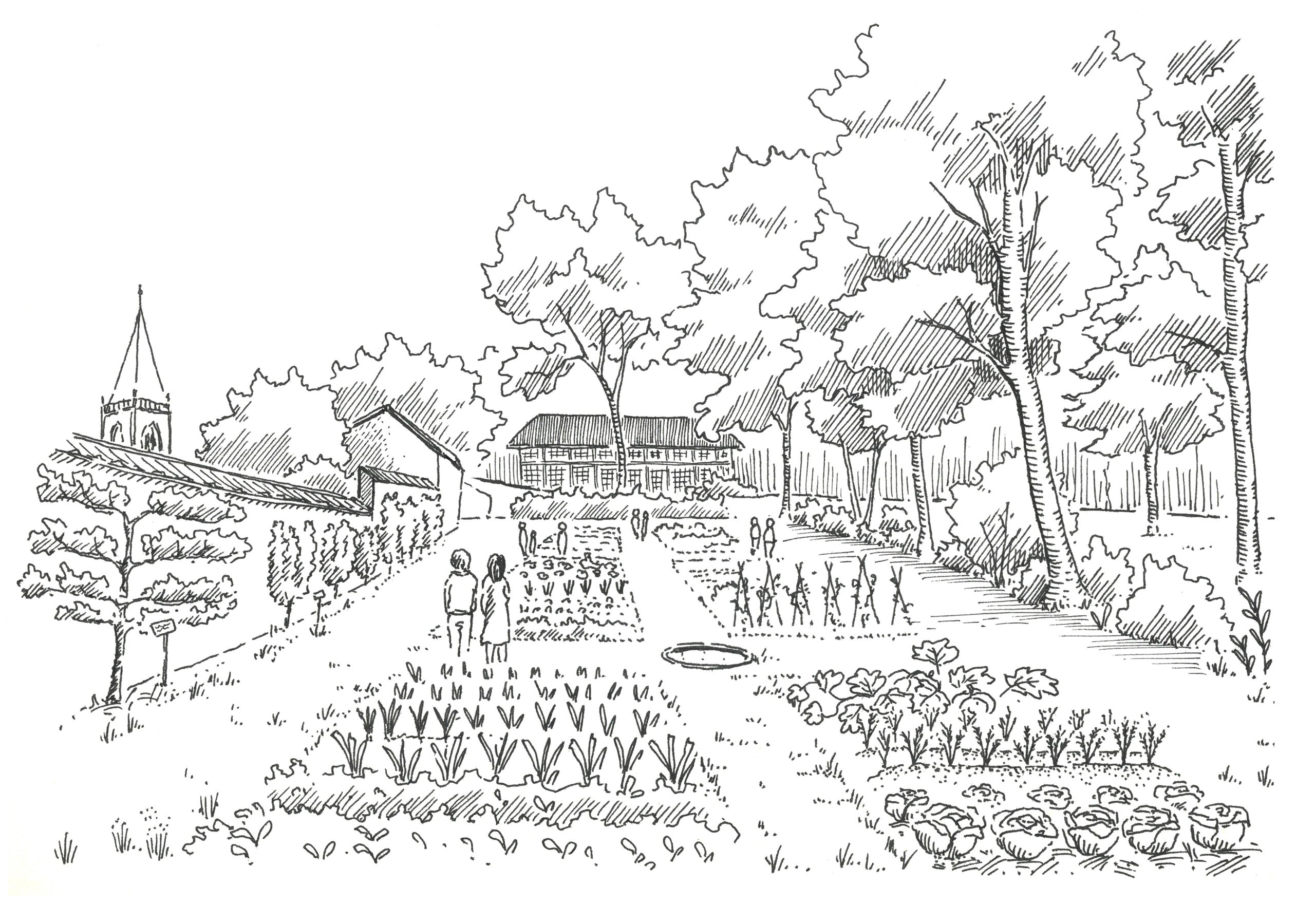 Développement touristique domaine royal de Randan (63),site patrimonial,stratégie d'accueil touristique,étude paysagère